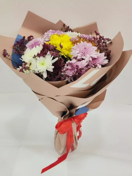 Mix fresh flower bouquet