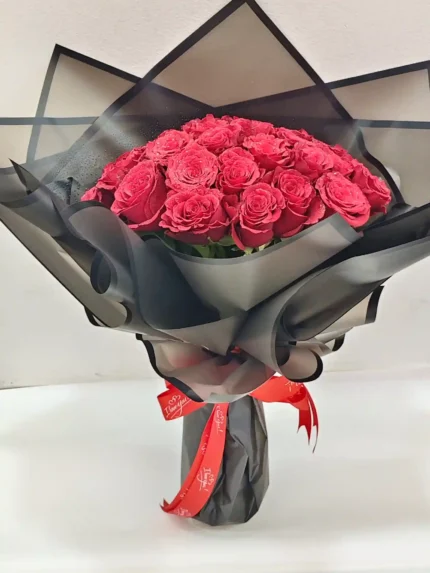 Red rose L2 bouquet