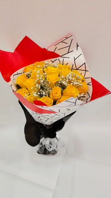 Yellow rose bouquet